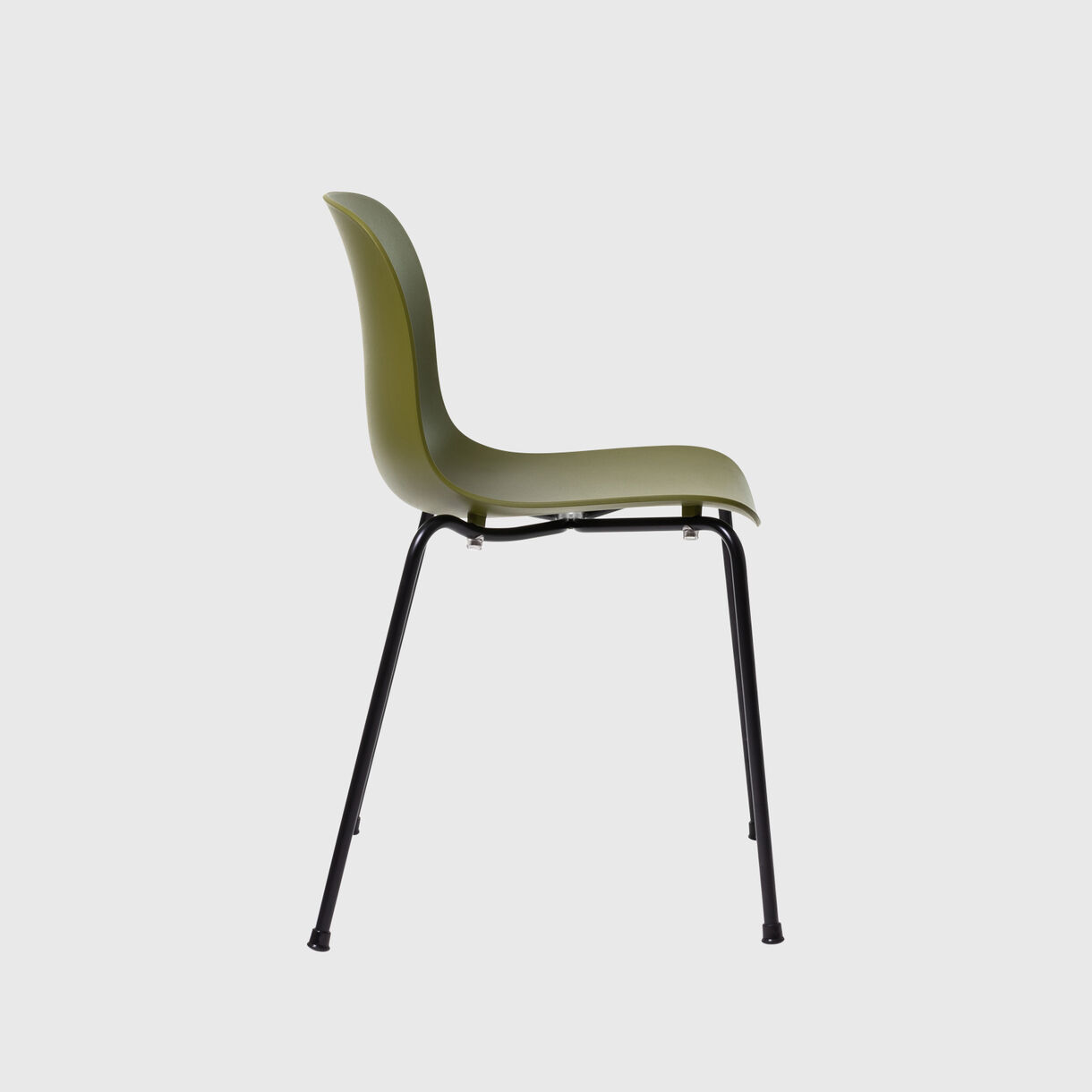 Troy Chair, Dark Green, Black