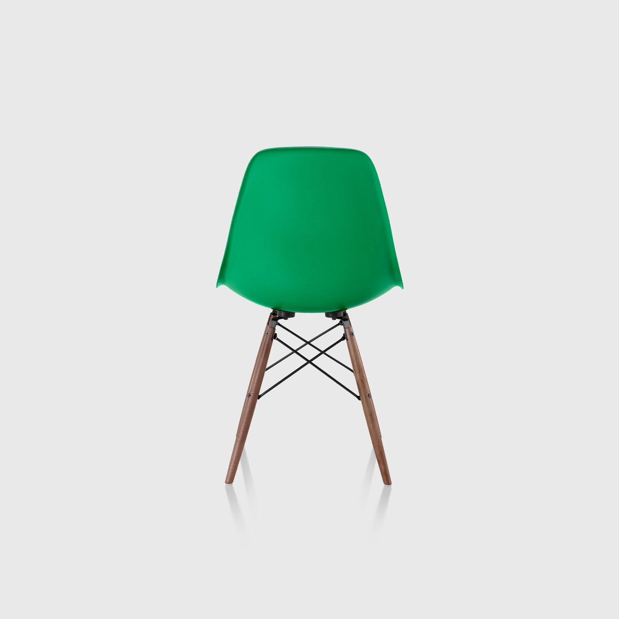 Eames Moulded Fibreglass Side Chair, Dowel Base