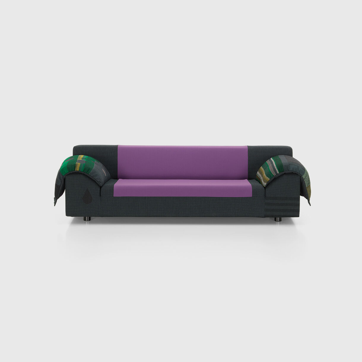 Vlinder Sofa, Dark Greens