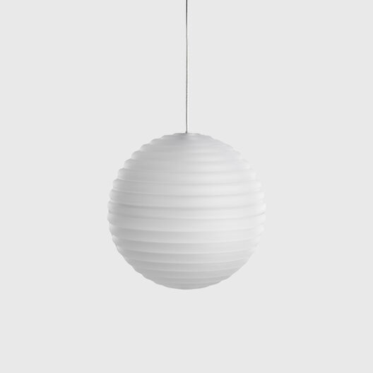 Press Frosted Sphere Pendant, Medium
