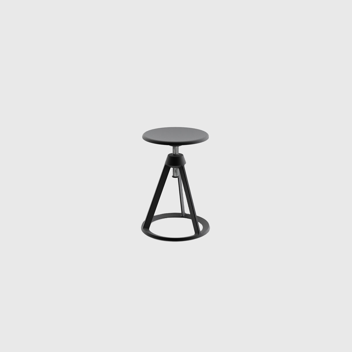 Piton Stool, Black