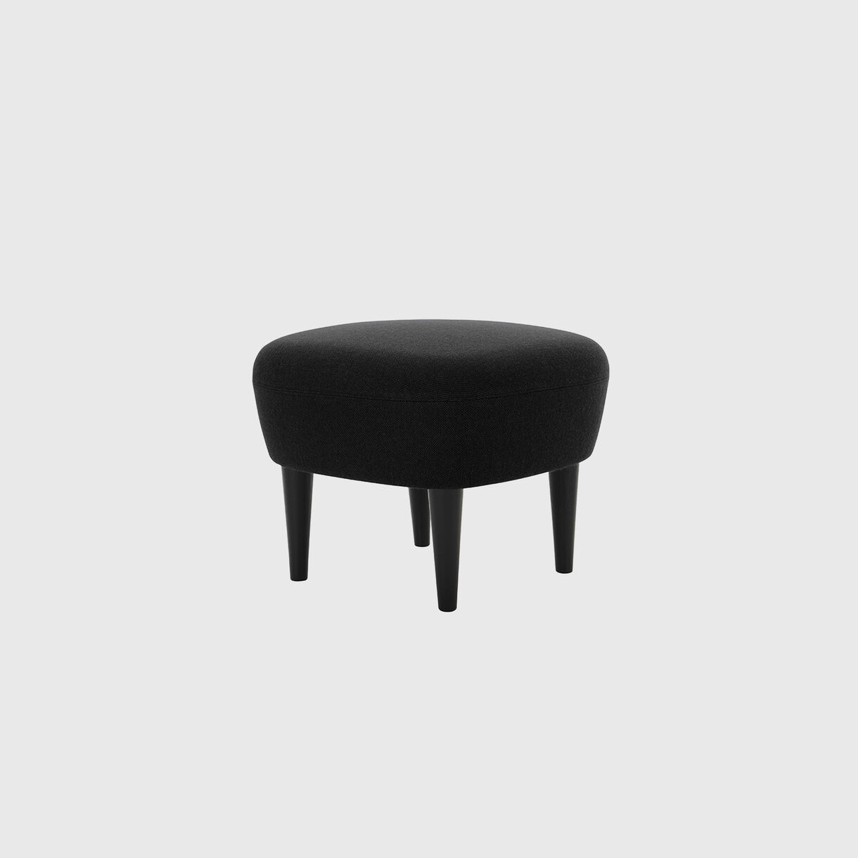 Wingback Ottoman