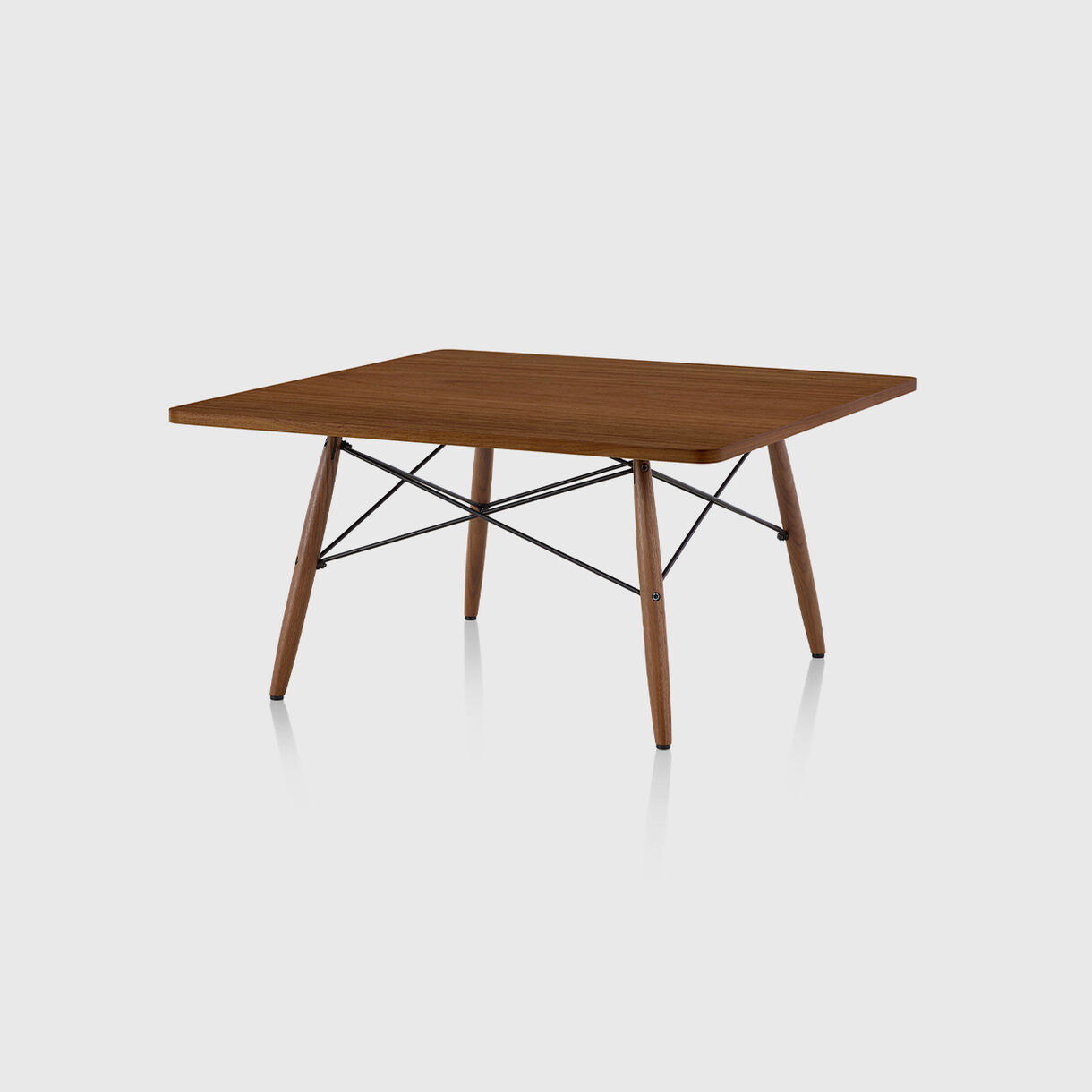 Eames Coffee Table, Walnut & Black