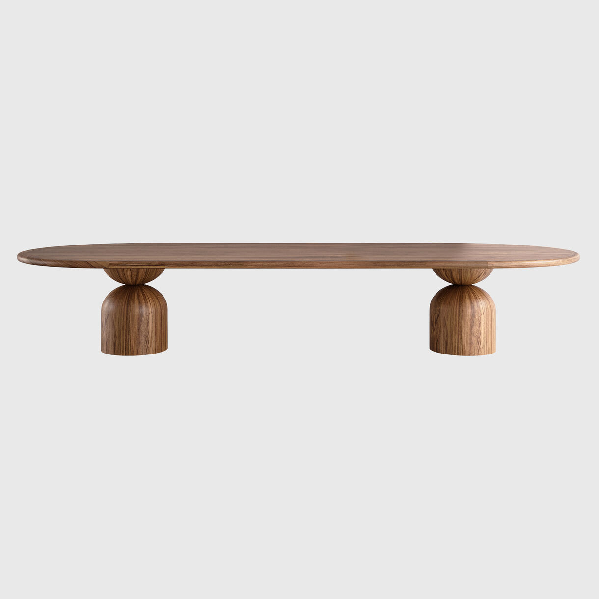 Double Bell Table, Walnut