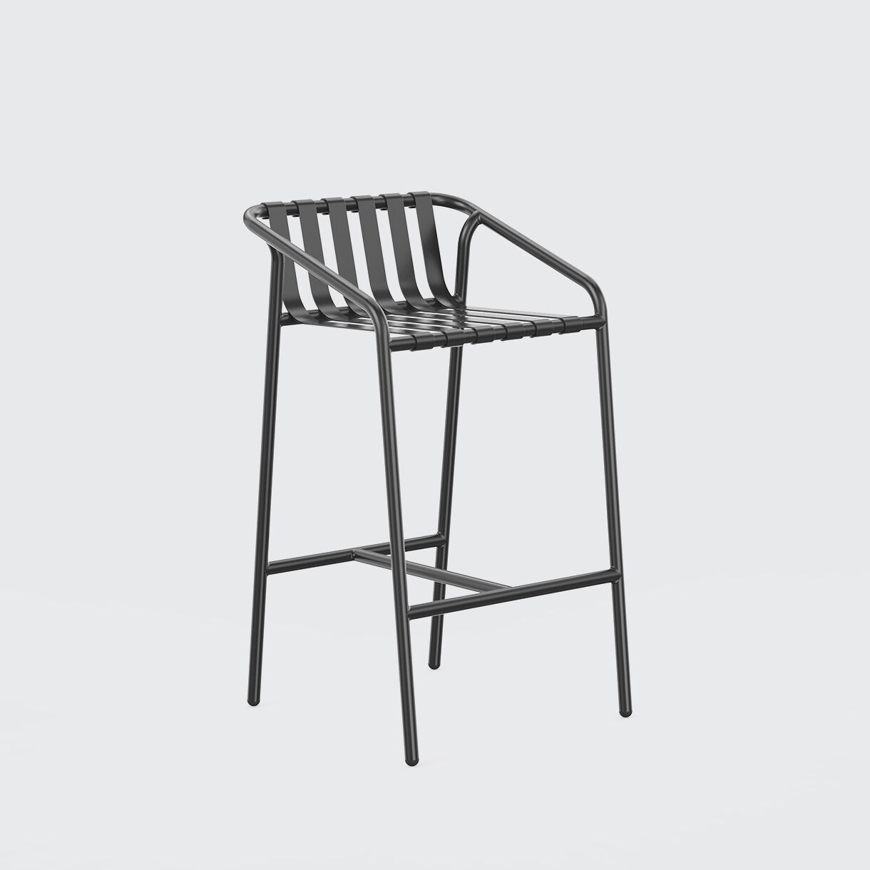Strap Bar Chair, 750, Black