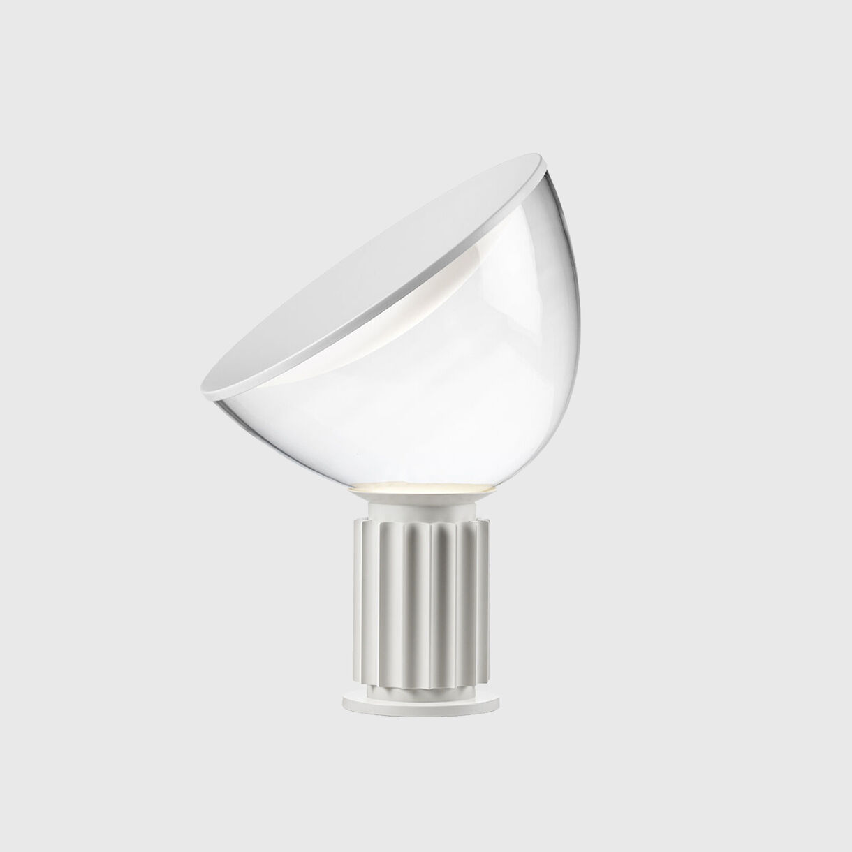 Taccia Table Lamp, Small, Matt White