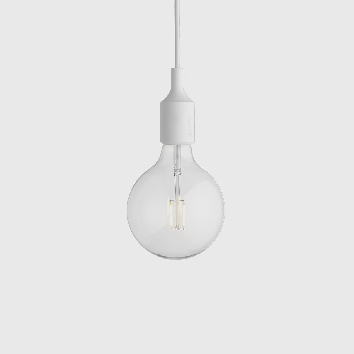 E27 Pendant Lamp, White
