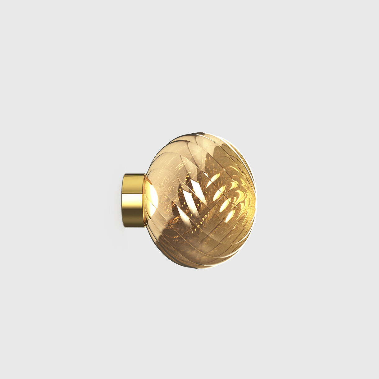 Whirl Surface Light, Gold