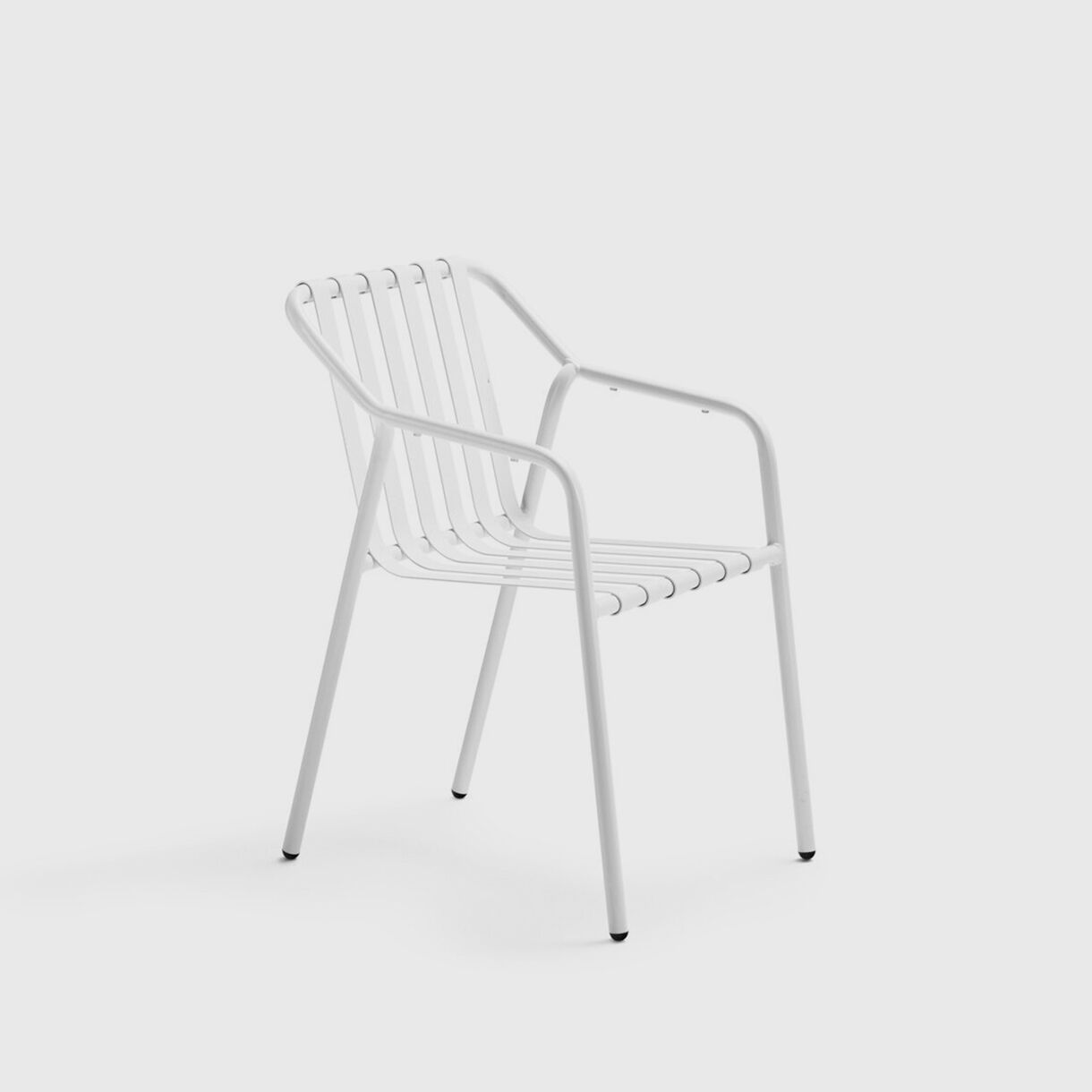 Strap Armchair, White