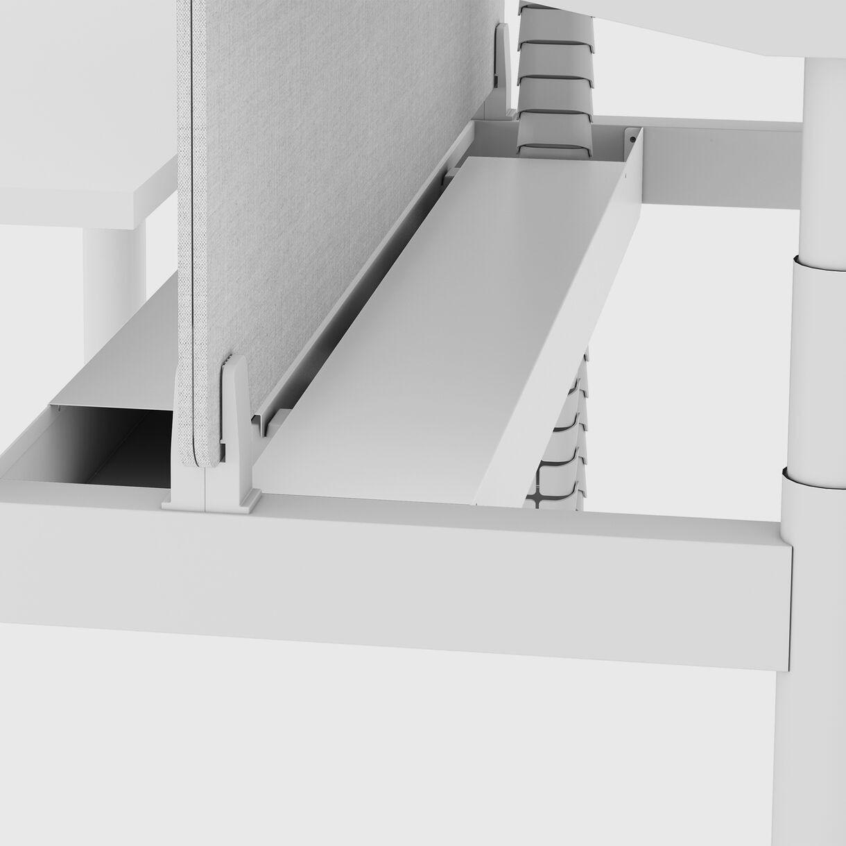 Ratio Workstation, Round Leg