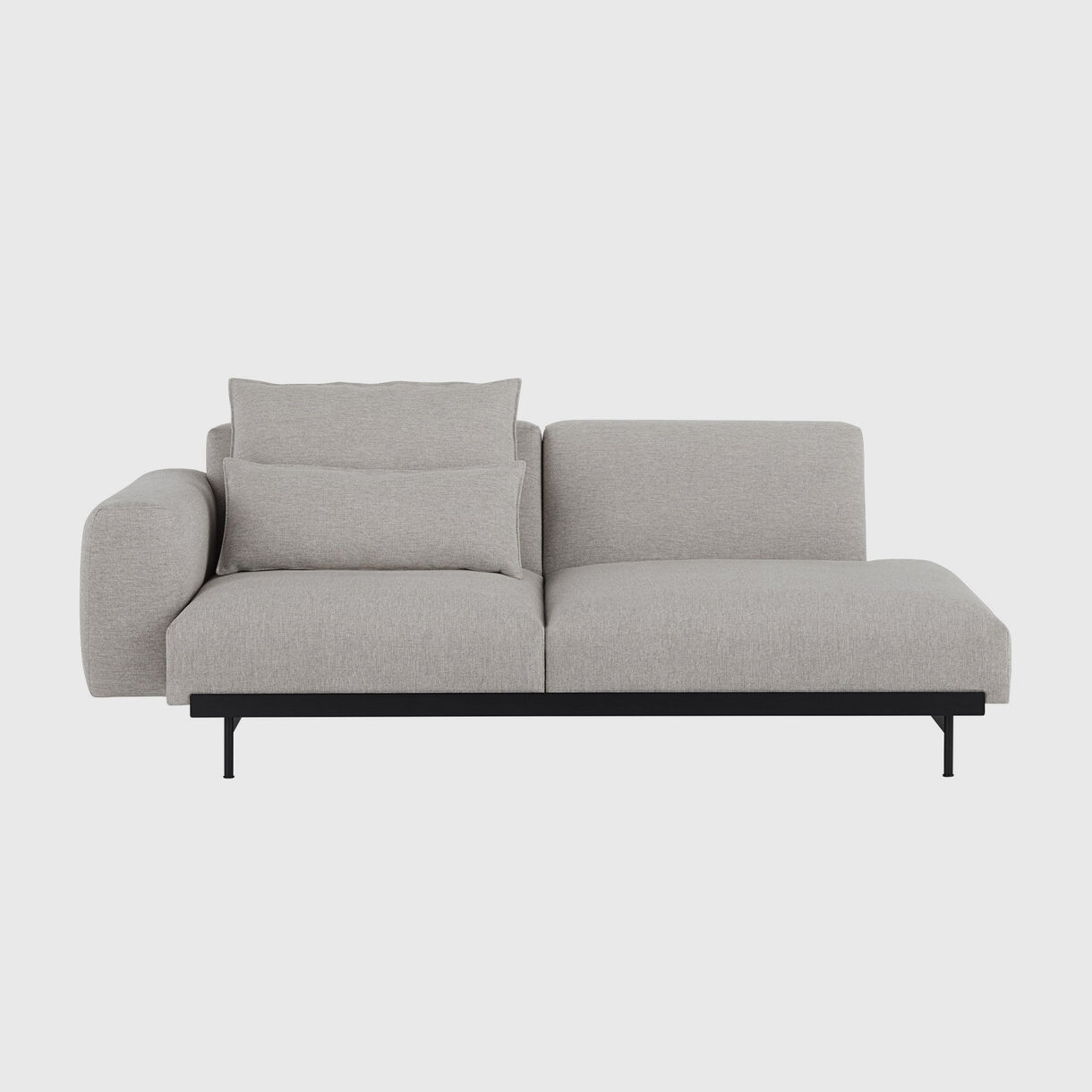 In Situ 2 Seater Sofa, Configuration 3, Clay 12