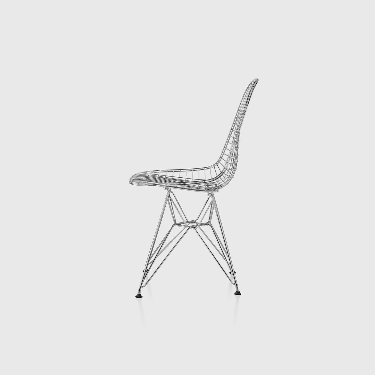 Eames Wire Chair, Wire Base, Chrome