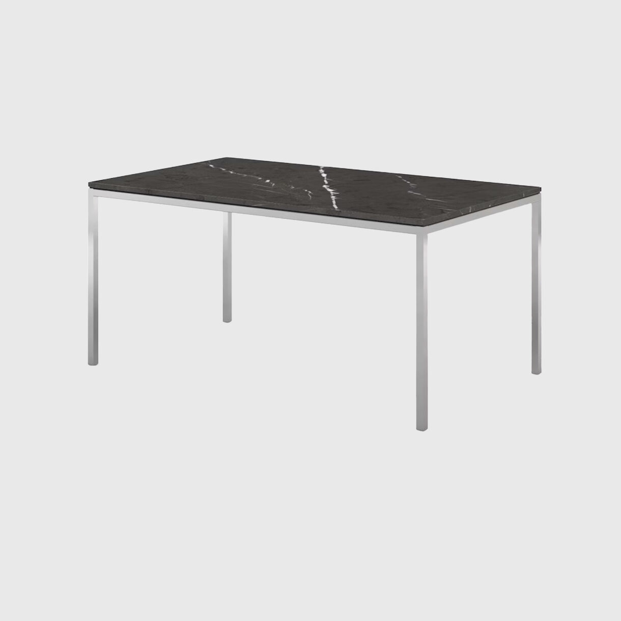Florence Knoll Dining Table, Rectangle, Marquina