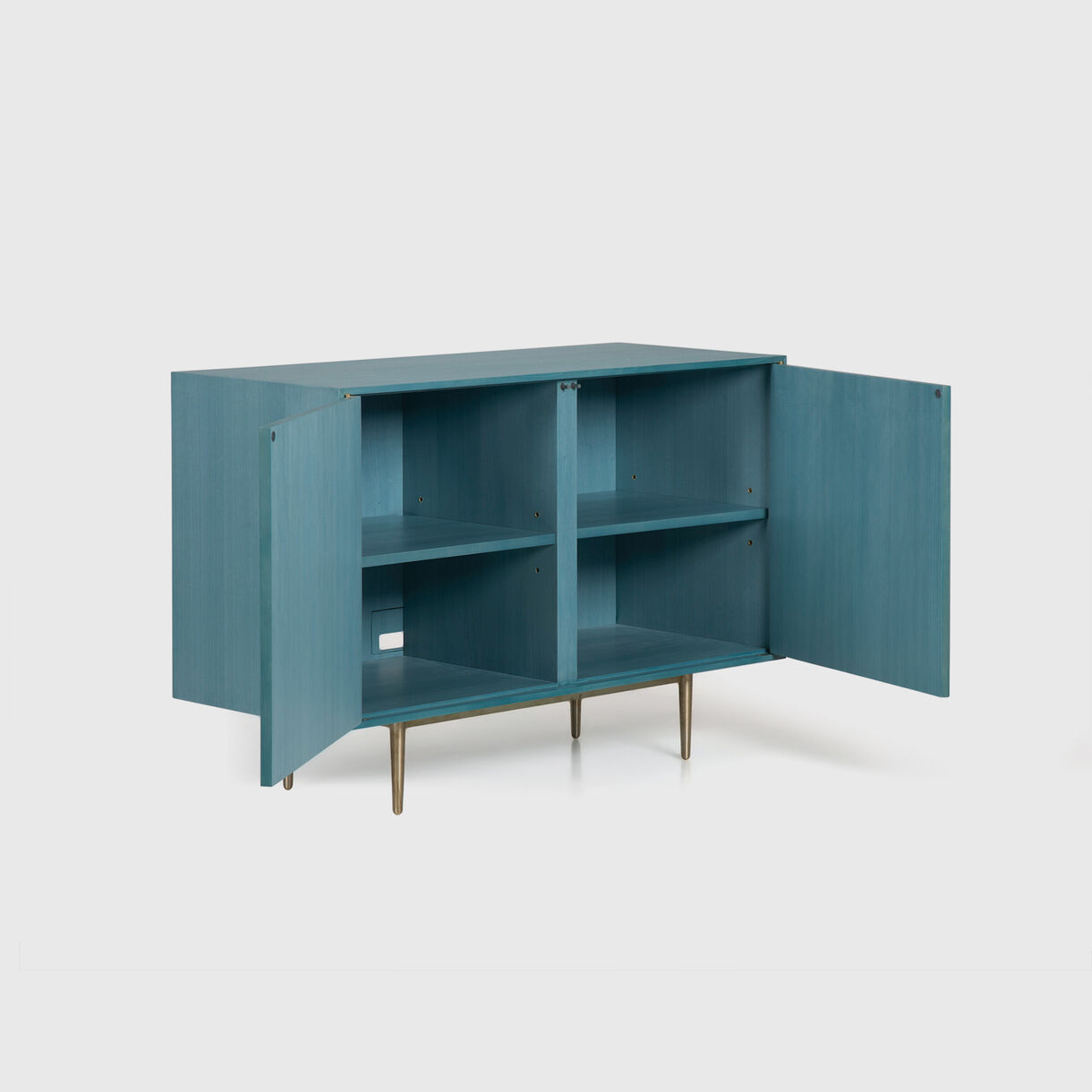 2-Door Dhow Cabinet in Teal