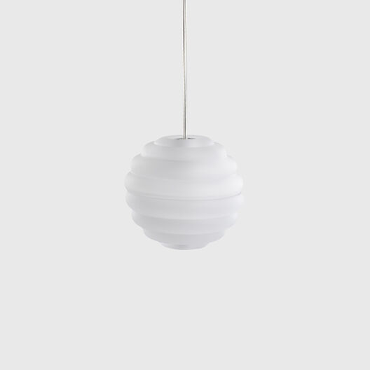 Press Frosted Sphere Pendant Light, Mini