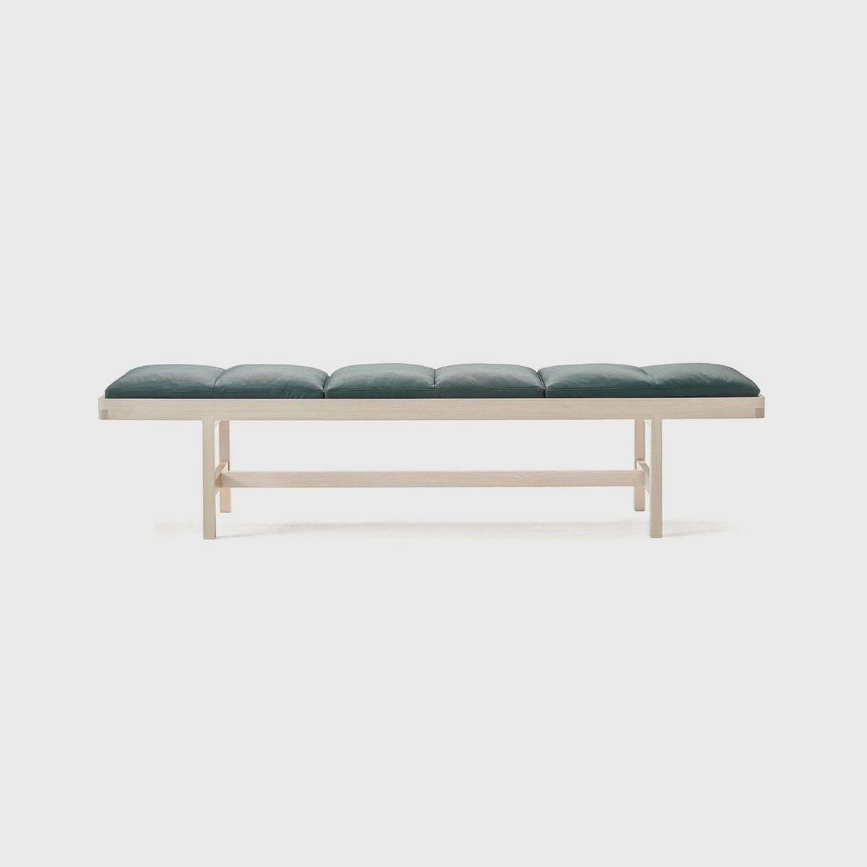 Dining Bench, Ash Leather