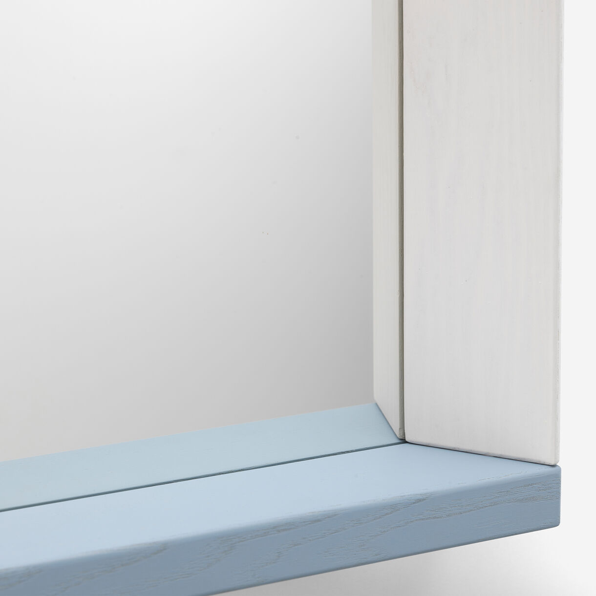 Colour Frame Mirror, Small, Blue/Orange