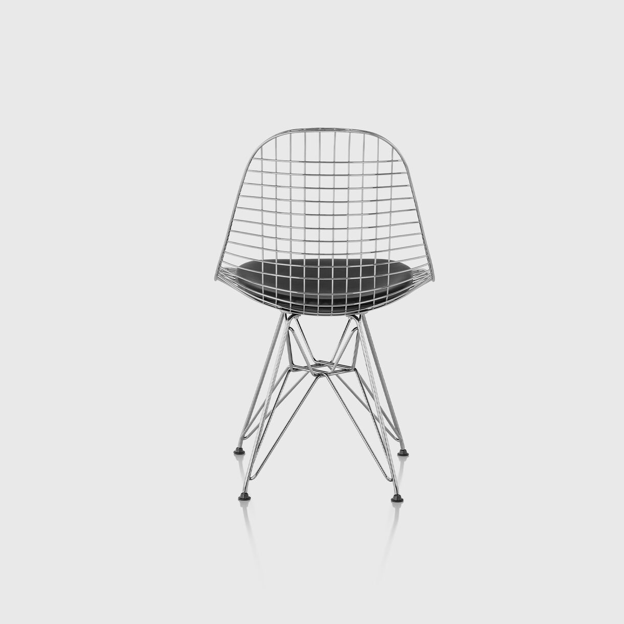 Eames Wire Chair, Wire Base, Chrome