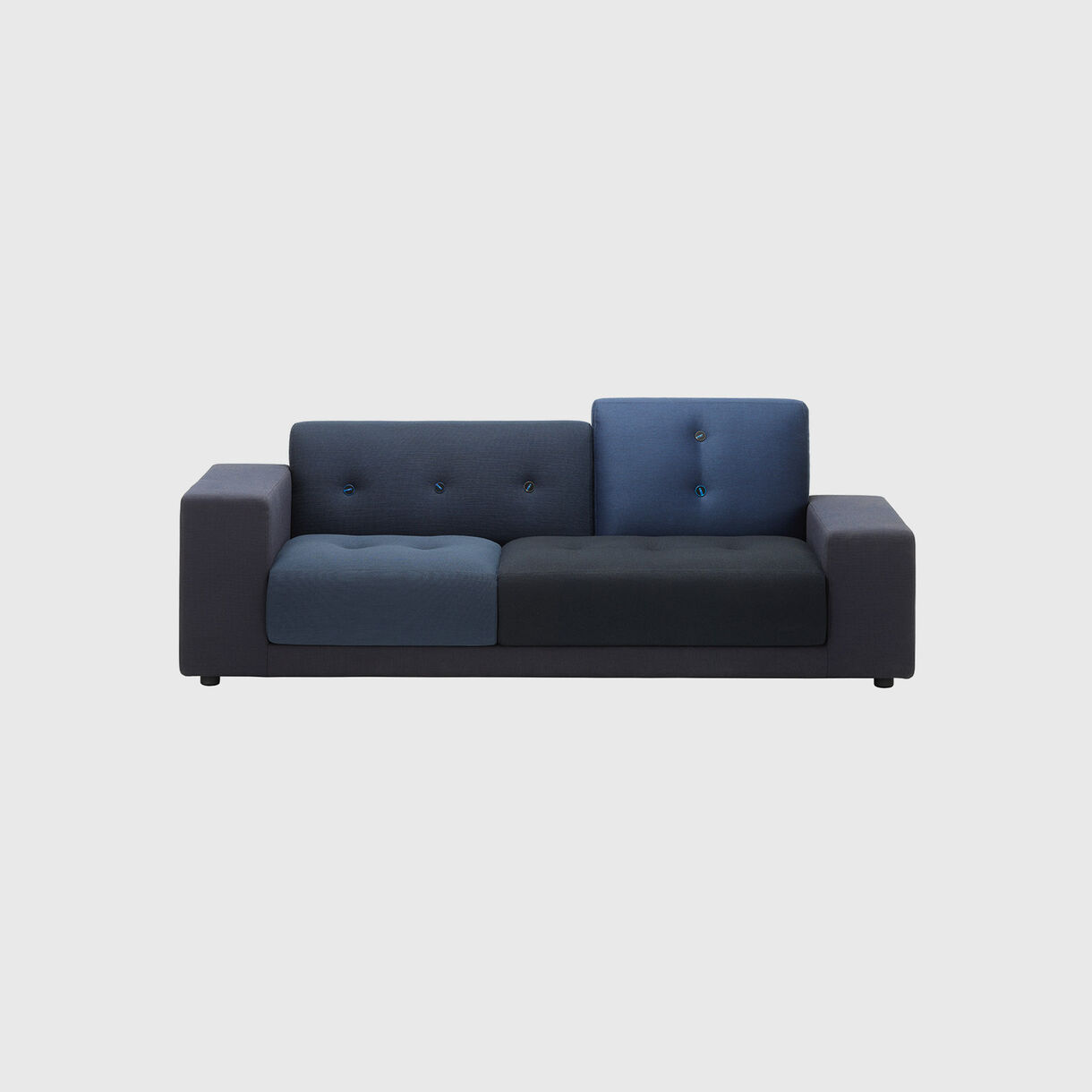 Polder Compact Sofa, Blue, Right