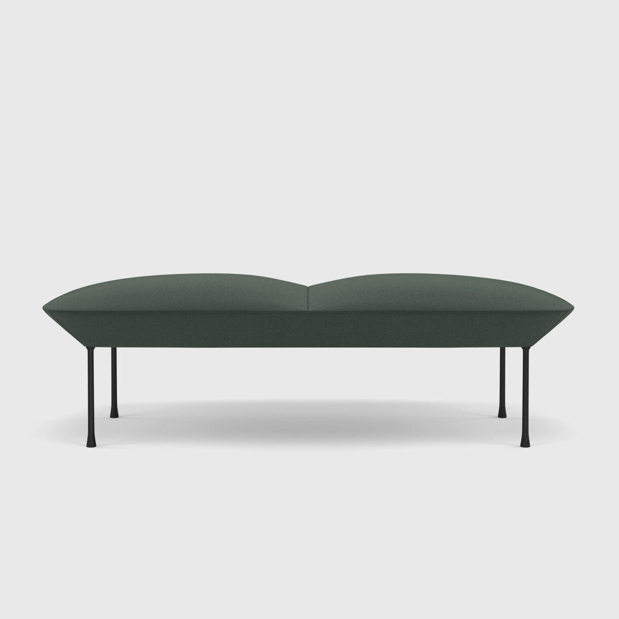 Oslo Bench, Twill 990 & Black