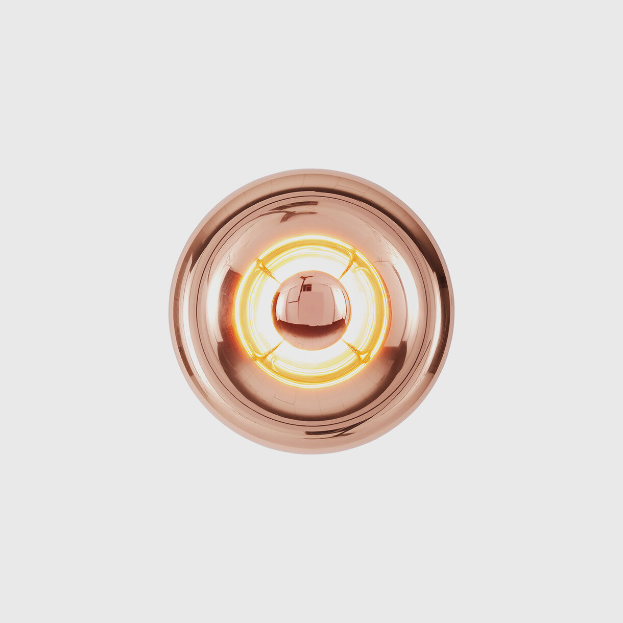 Void Surface Lamp, Copper