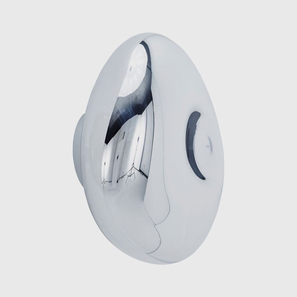 Melt Surface, LED, Chrome, Off