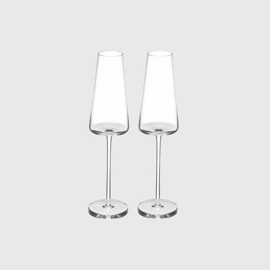 Sommelier Set Champagne Glasses, Set of 2