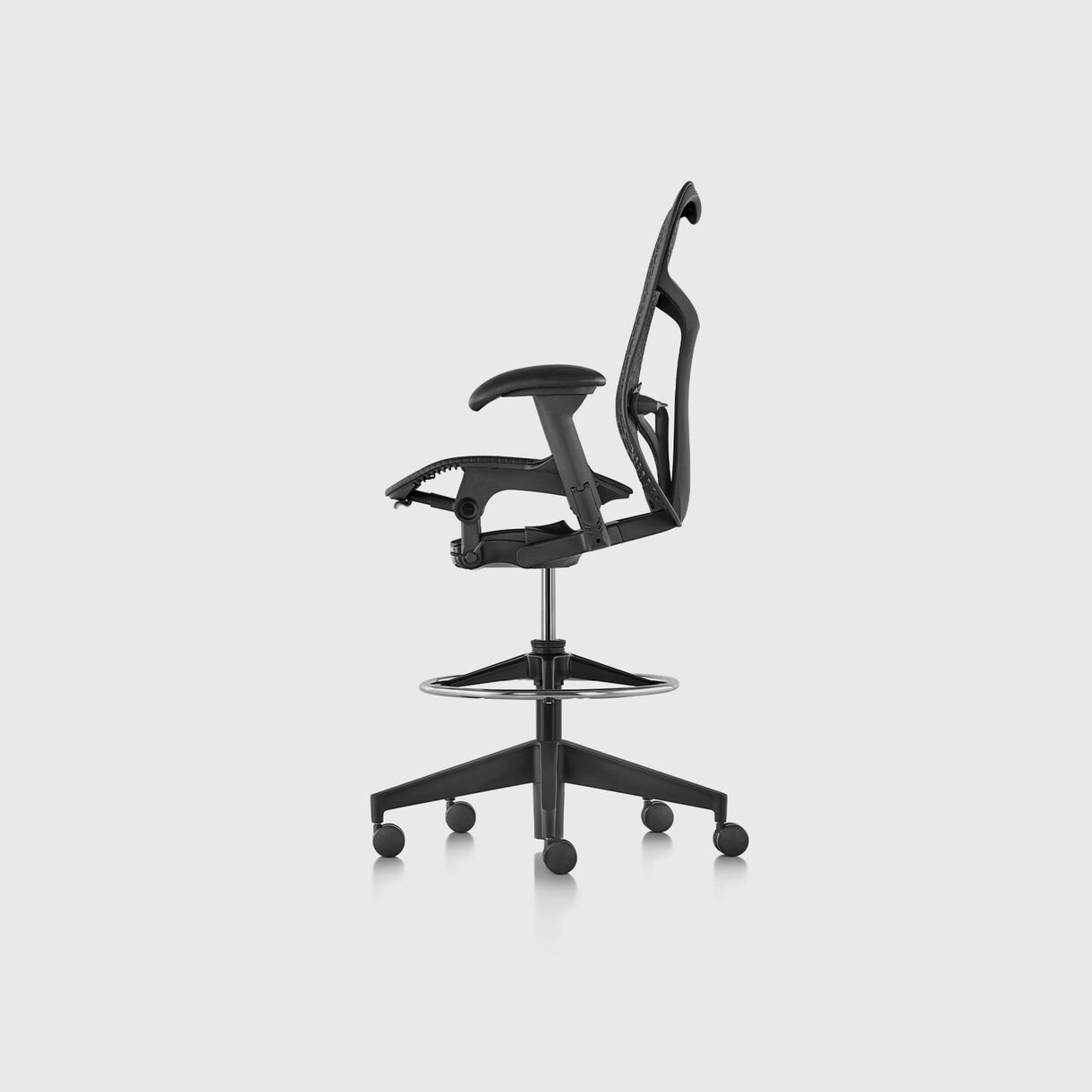 Mirra 2 Stool, TriFlex Back, Graphite