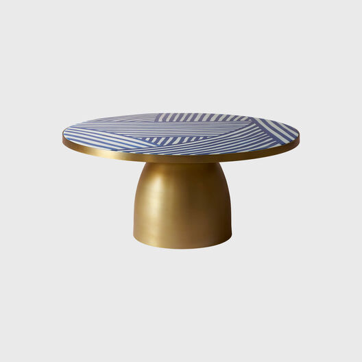 Inky Dhow Lustre Coffee Table
