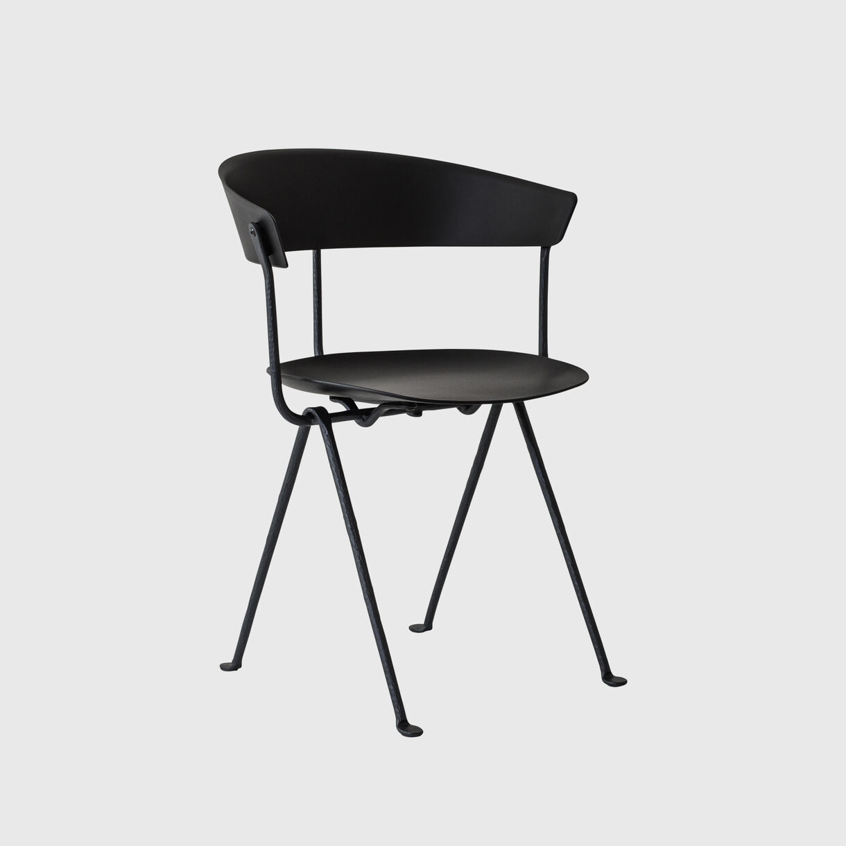 Officina Chair, Black, Grey Anthracite