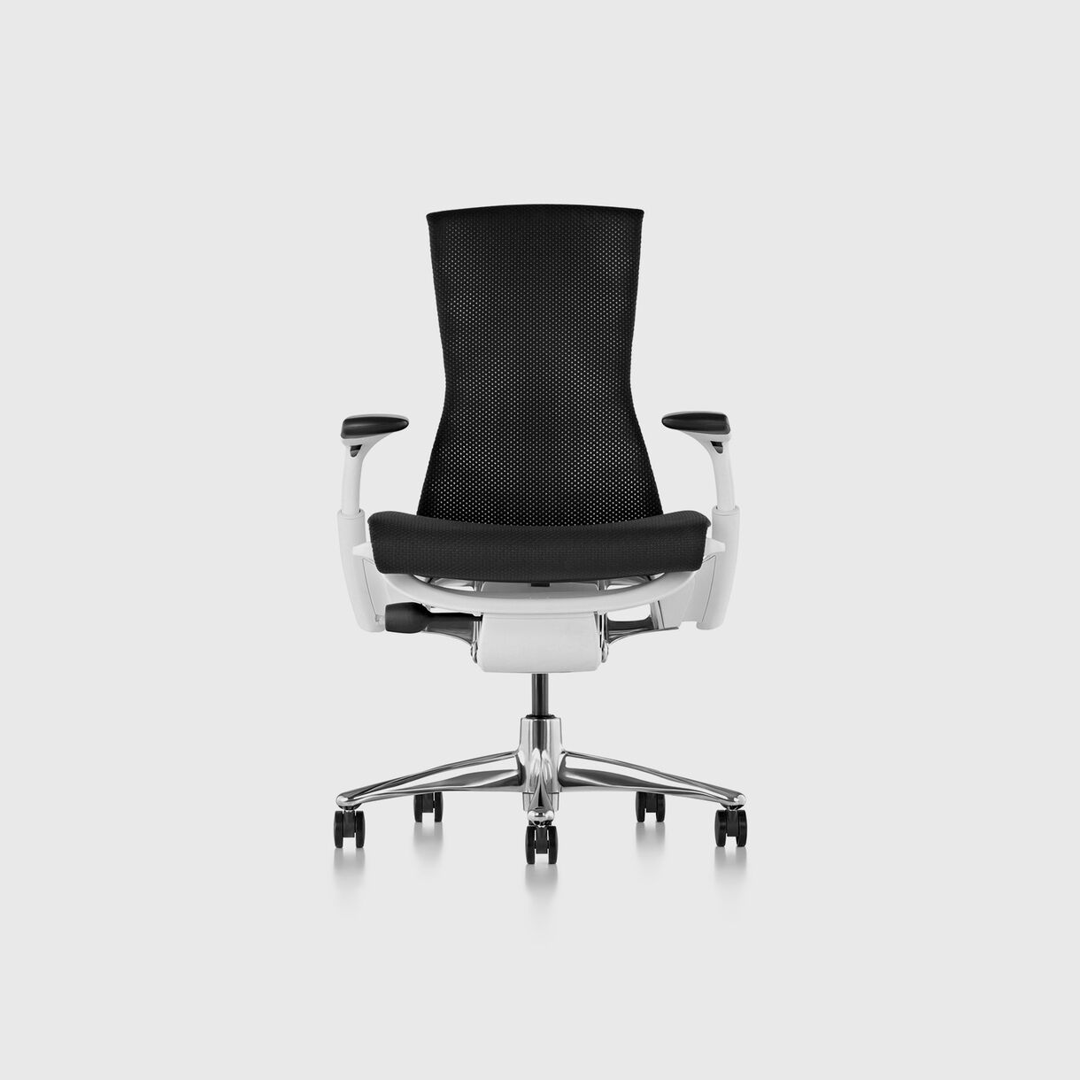 Embody Chair, Rhythm Black with White Frame