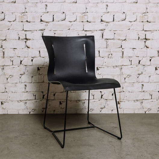 Cuoio Chair, Black Leather