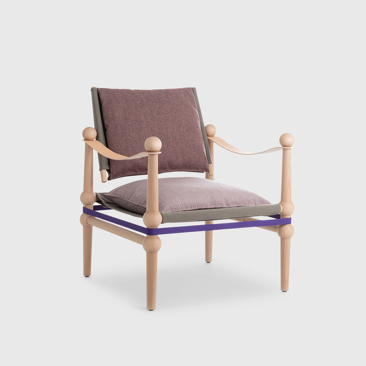Twain Armchair, Pink