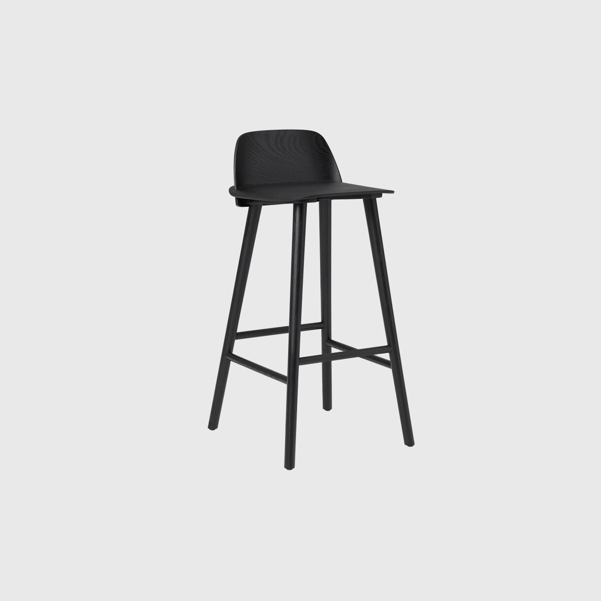 Nerd Bar Stool, Black