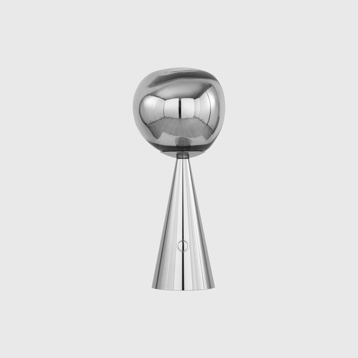 Melt Portable Lamp, LED, Chrome