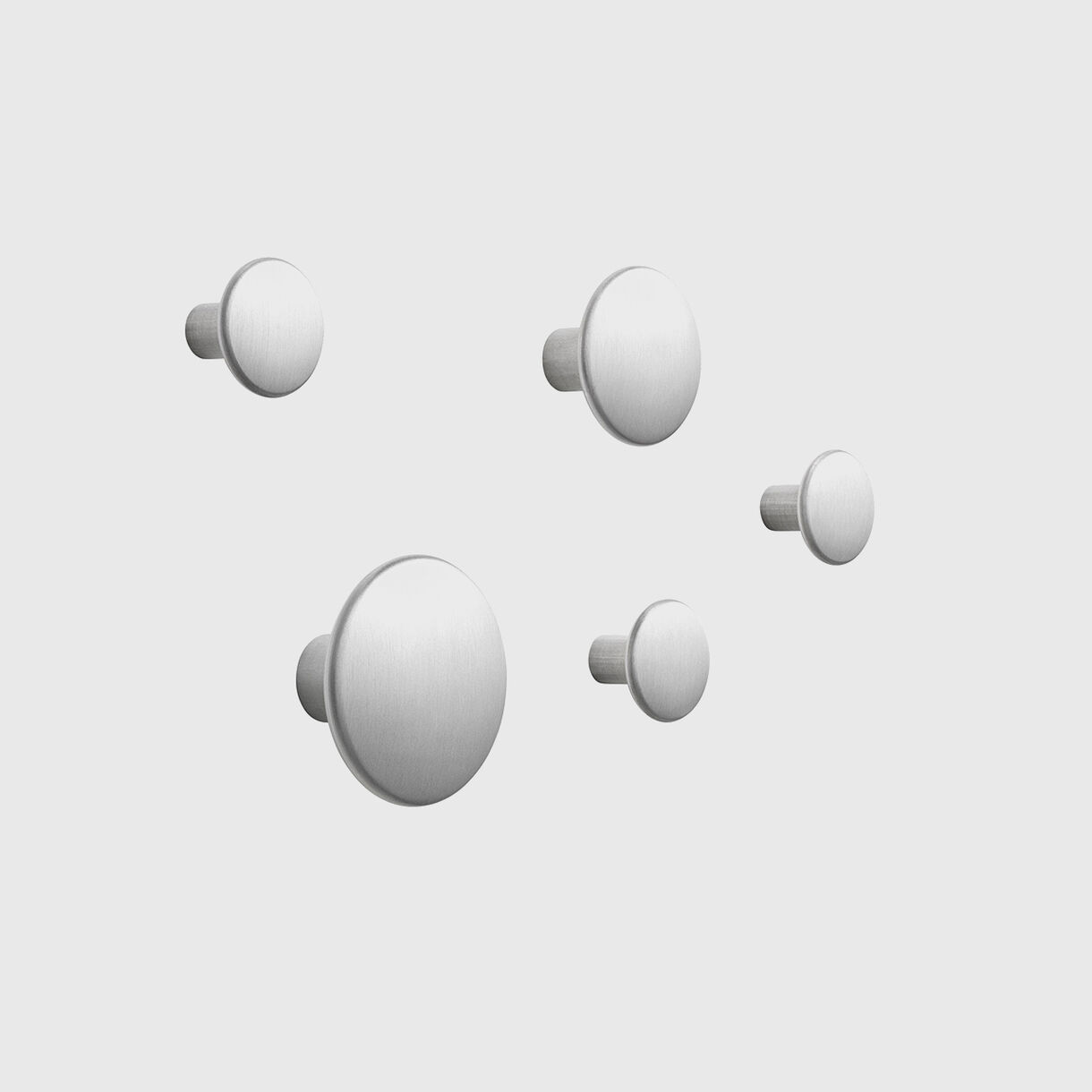 The Dots Metal, Aluminium, Set of 5