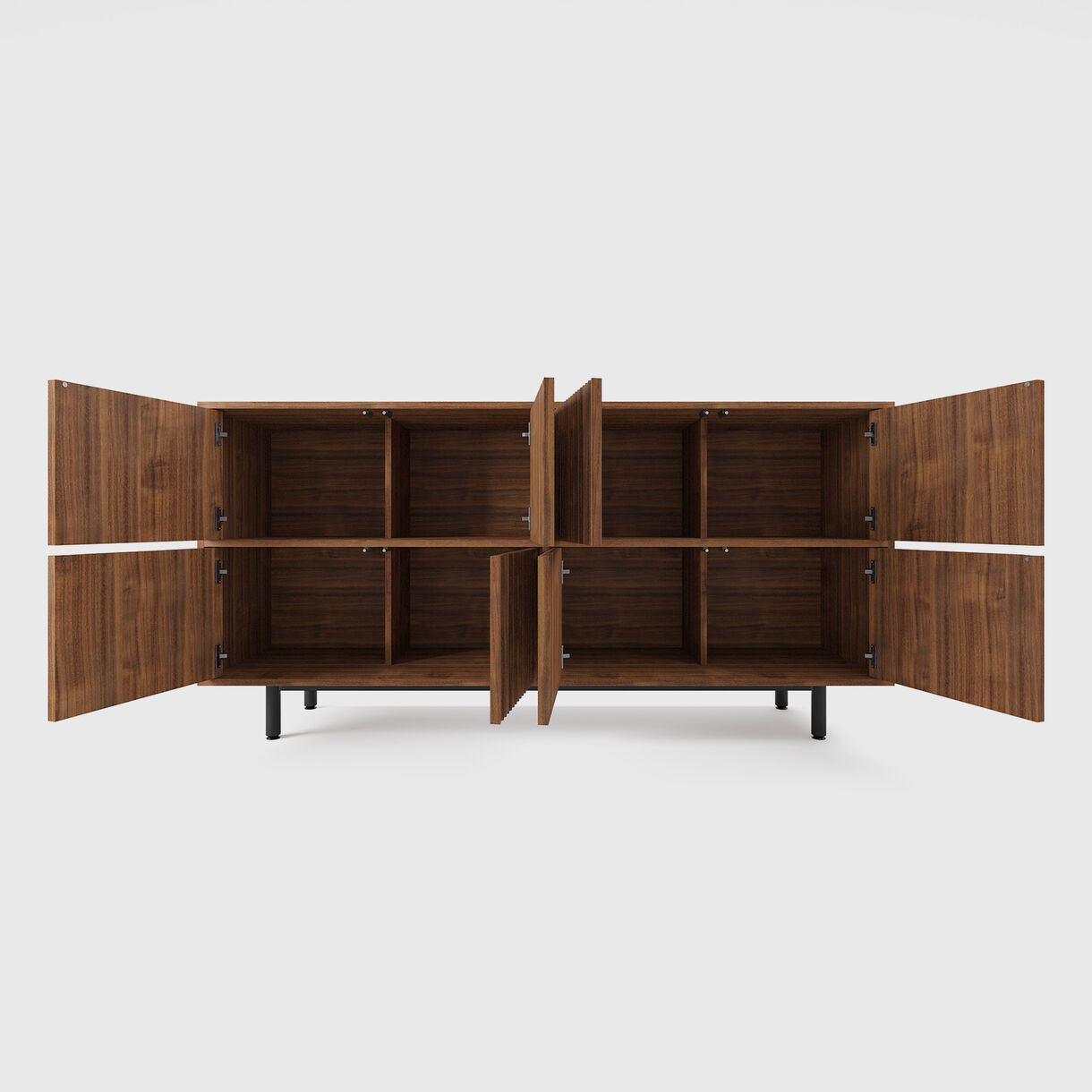 Seiton Cabinet, High, Walnut