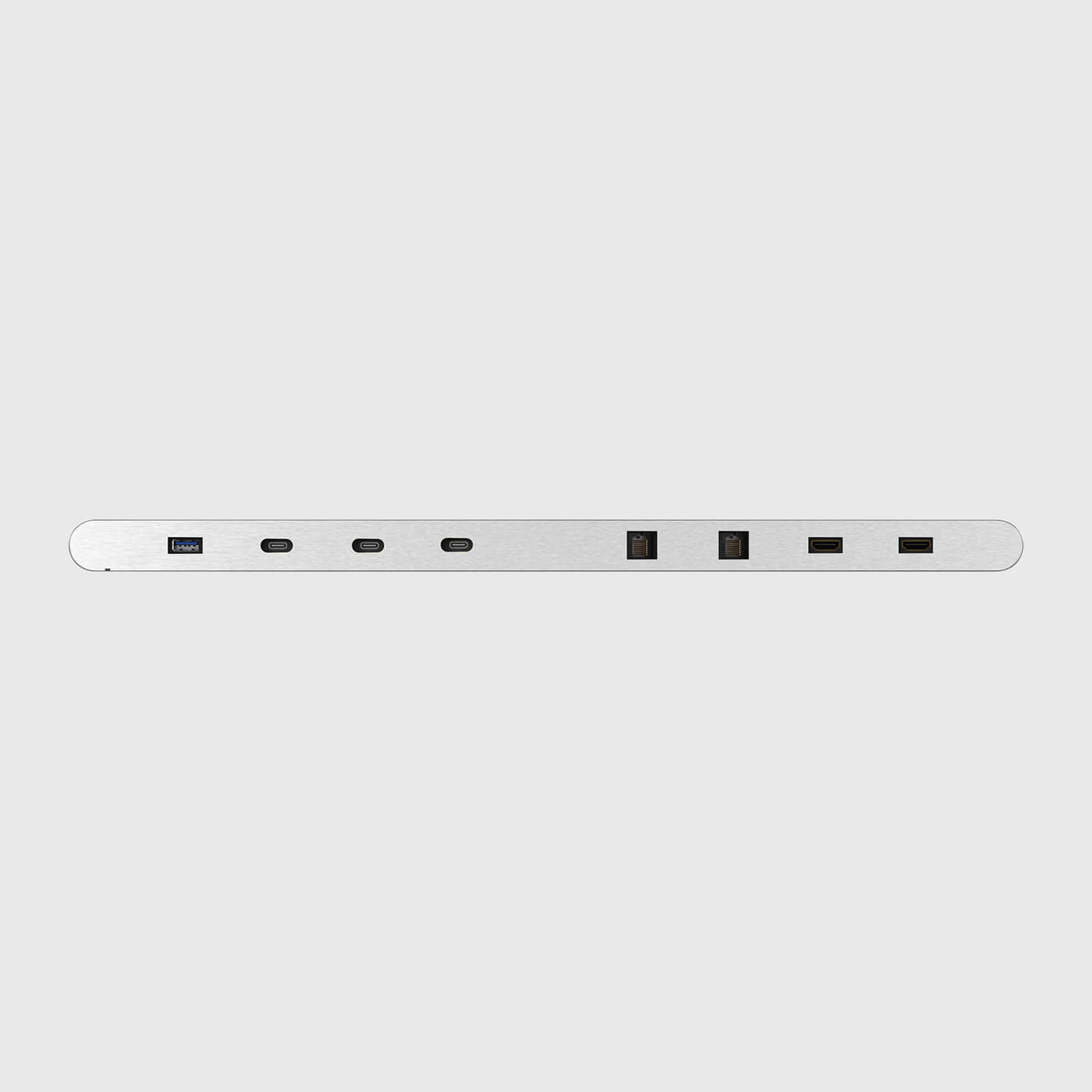 25 8 Port Power & Data System, ACCCDDHH, Steel (SS8)