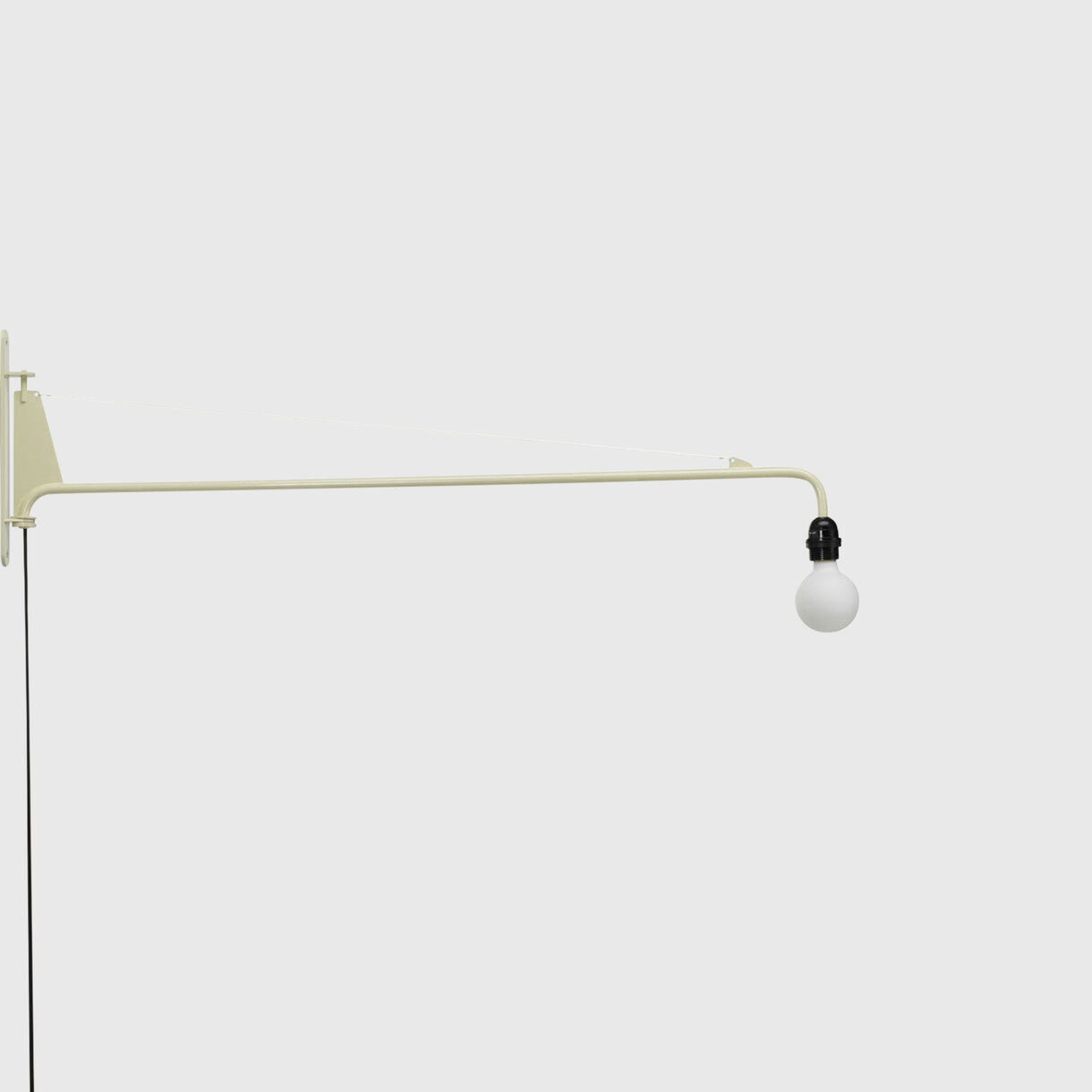 Petit Potence Wall Lamp, Ecru