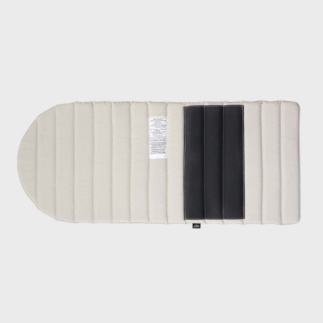 Groove Full Seat Cushion, Putty