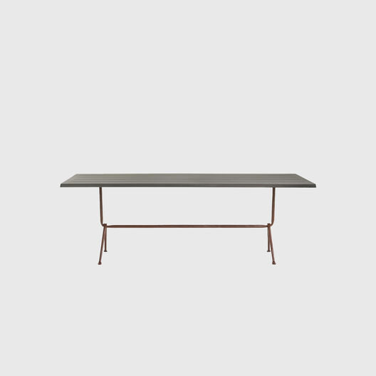 Officina Outdoor Table, Concrete Top