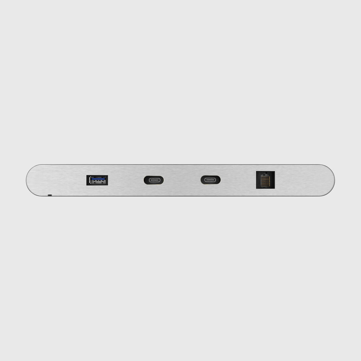 25 4 Port Power & Data System, ACCD, Steel (SS8)