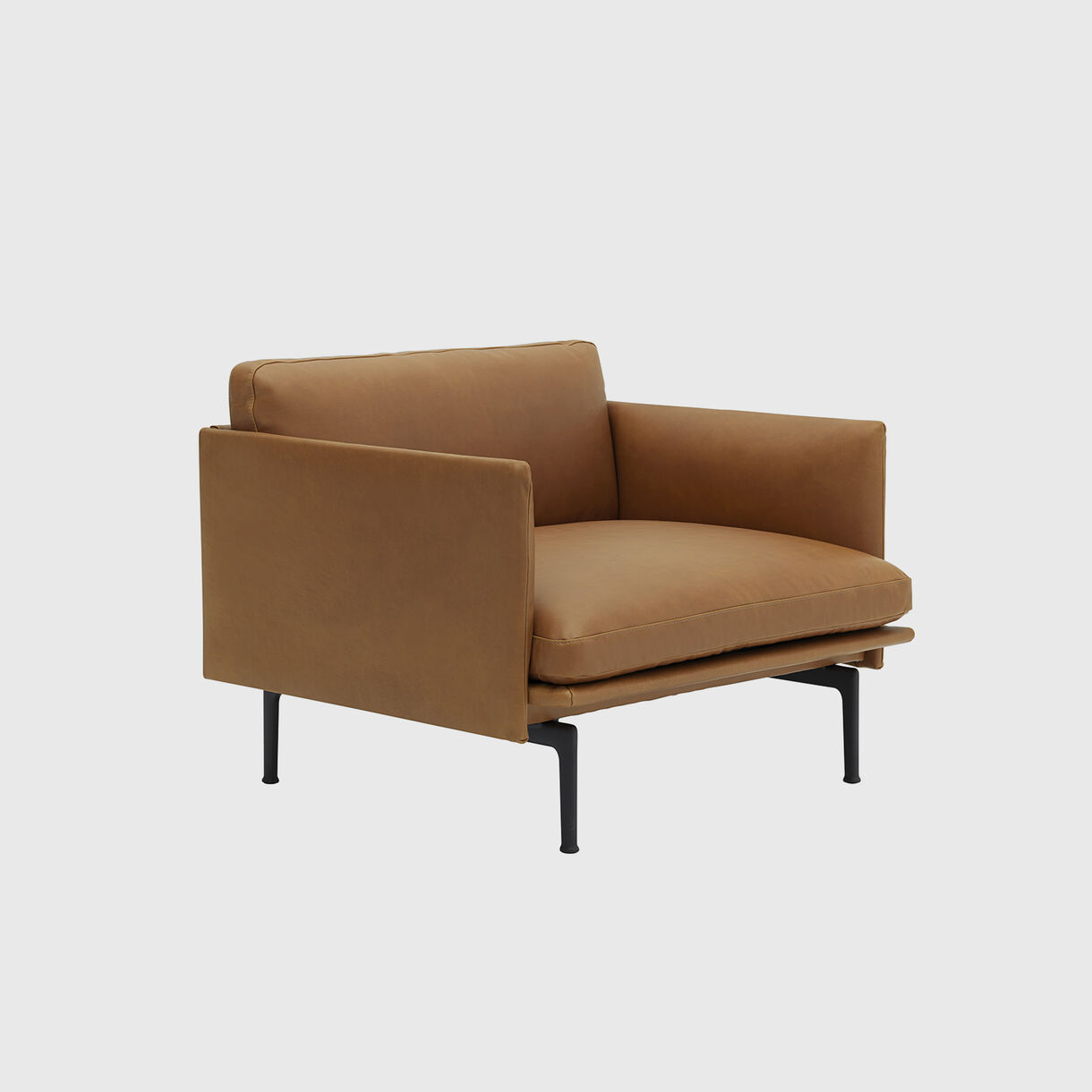 Outline Chair, Cognac Leather