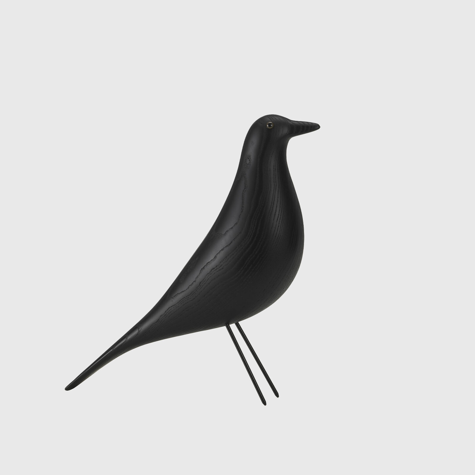 Vitra Eames House Bird ブラック オブジェ Vitra Eames® House Bird | Living Edge