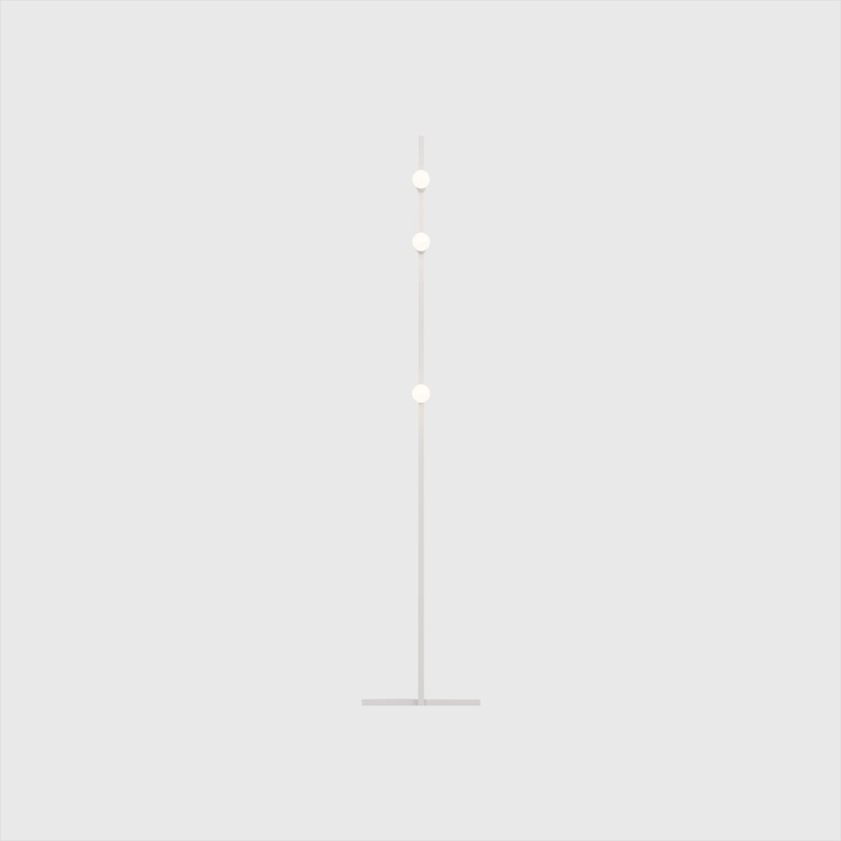 Dot 05 Line Floor Lamp, White