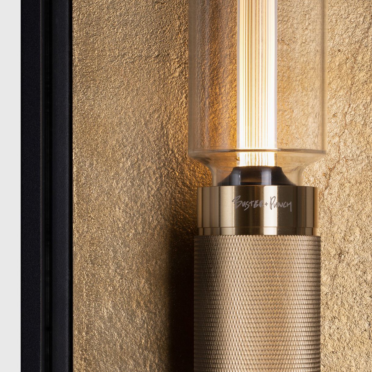 Caged Wet Wall Lamp, Brass
