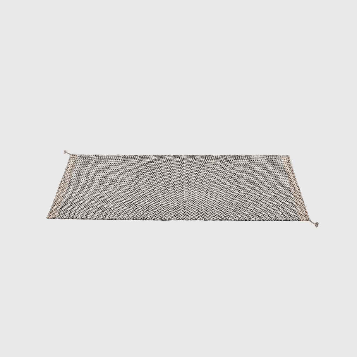 Ply Rug, 800 x 2000mm, Black & White