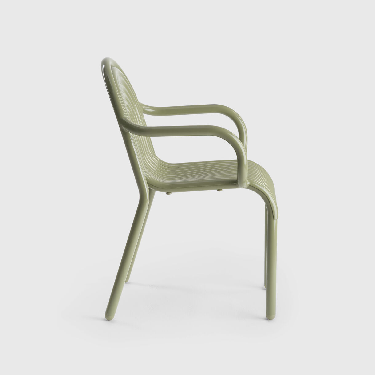 Groove Armchair, Moss