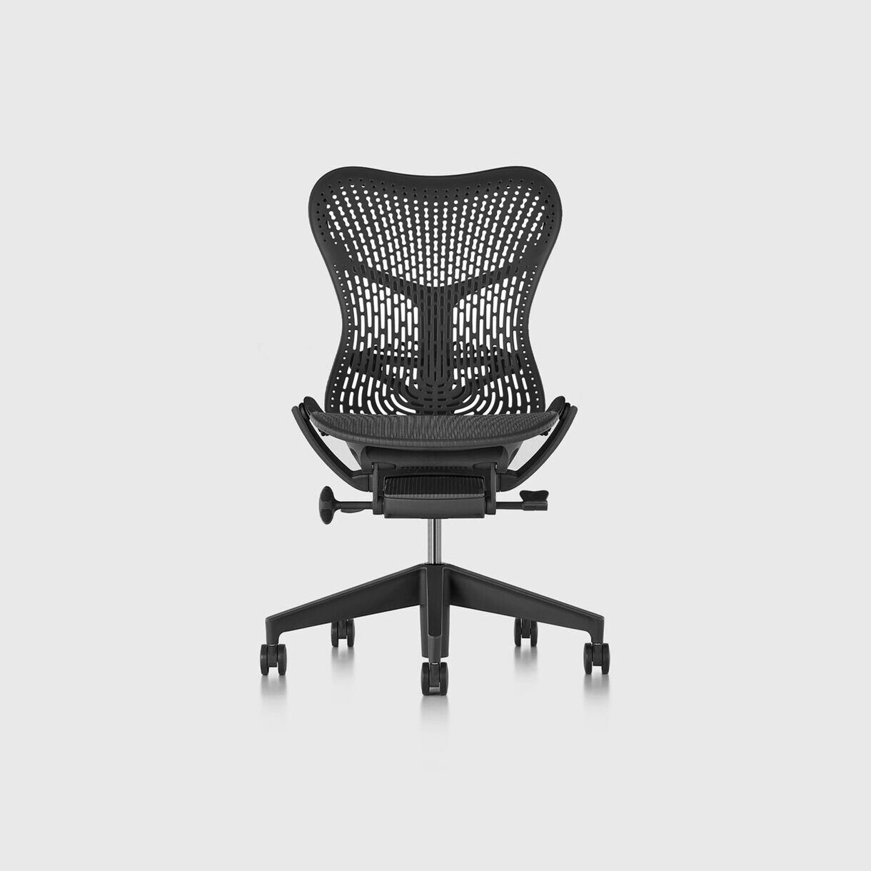 Mirra 2 Work Chair - TriFlex Graphite, Graphite Base & Frame - No Arms