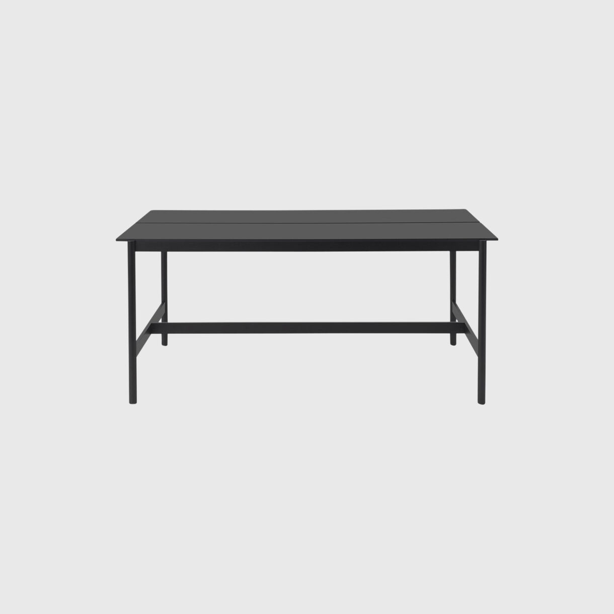 Linear System High Table, Black, Table, 1050mm